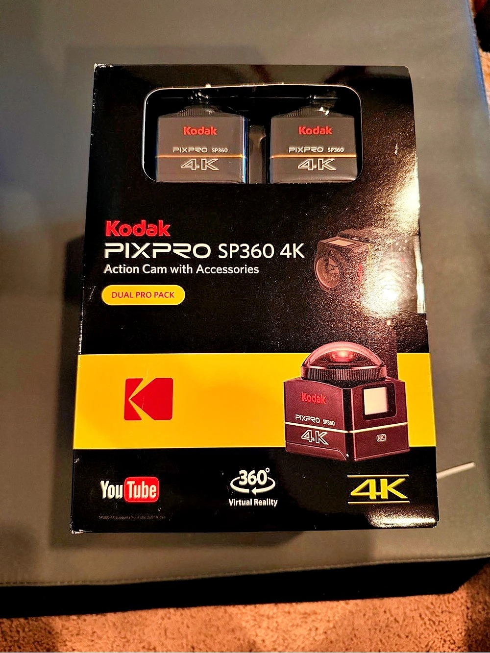 Kodak PIXPRO SP360 4K Action Camera Dual Pro Pack